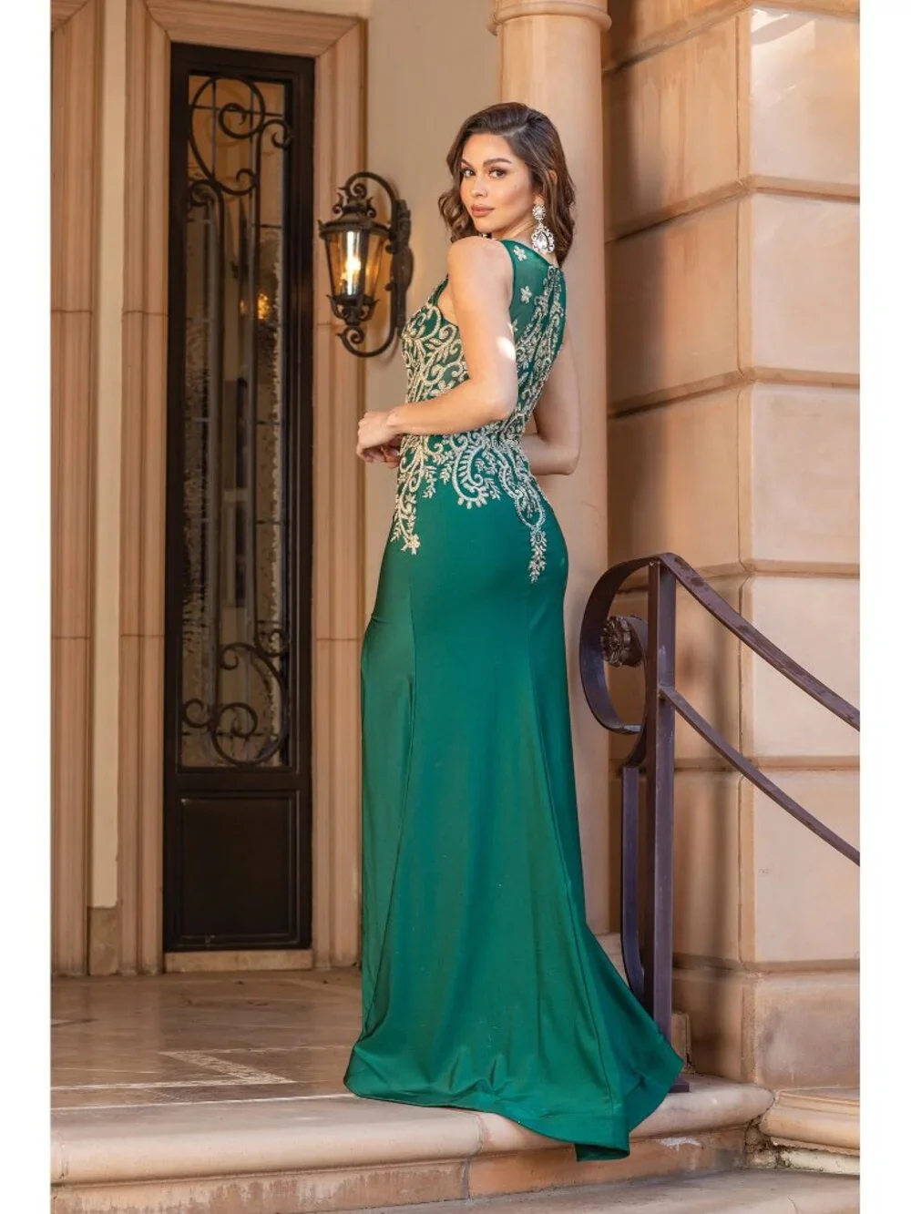 NEW ROYAL-BLUE Evening Gown Floor Length Formal Elegant Stunning 4325
